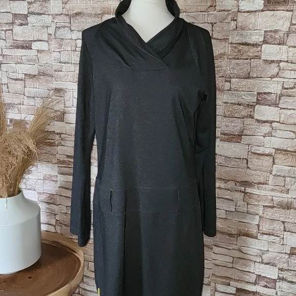 Lole Gray Long Sleeve Dress - Picture 1 of 11